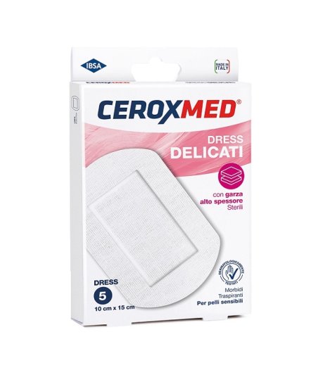 CEROXMED Dress Del.10x15 5pz CEROXMED Dress Del.10x15 5pz