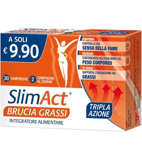 SLIM ACT BRUCIA GRASSI 30CPR