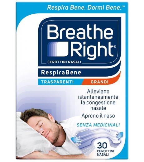 BREATH RIGHT Traspar.Gr.30pz