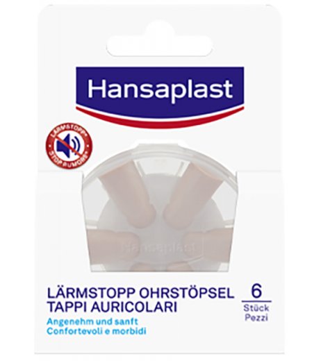 HANSAPLAST EAR PLUGS 6PZ