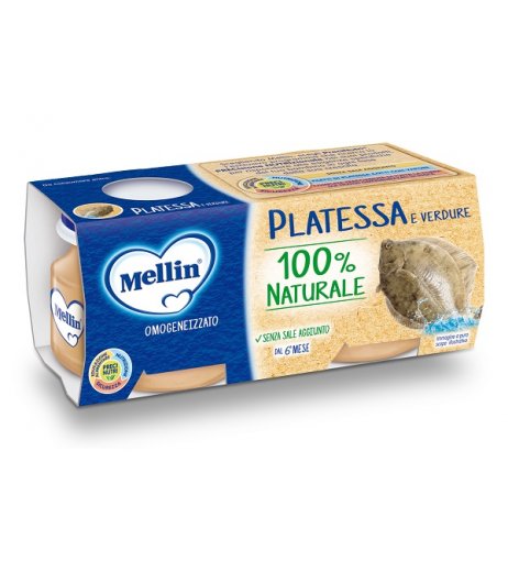 MELLIN OMOG PLATESSA 4X80G