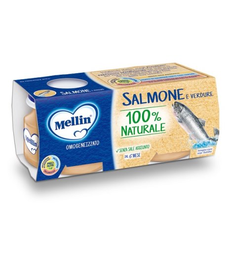 OMO MELLIN Salmone/Verd.4x80g
