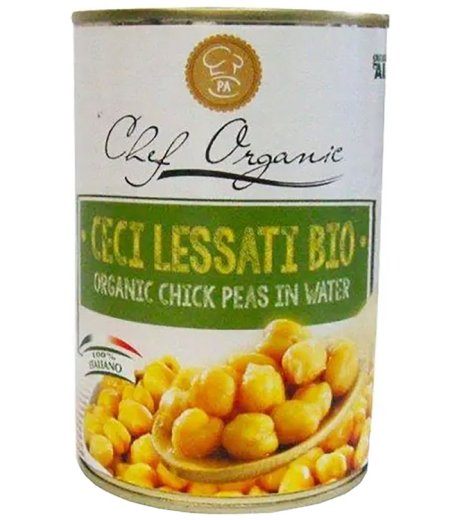 CHEF ORGANIC Ceci Lessati 400g CHEF ORGANIC Ceci Lessati 400g