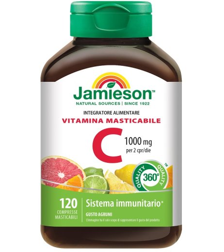 JAMIESON VIT C1000 AGR 120CPR
