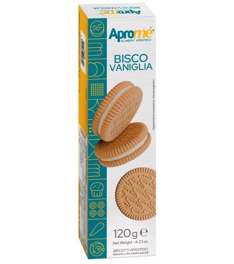 APROME'Bisc.Vaniglia 120g