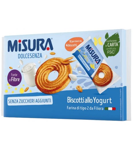 MISURA Bisc.Yogurt S/Z 400g