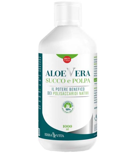 ALOE VERA SUCCO E POLPA 1000ML ALOE VERA SUCCO E POLPA 1000ML