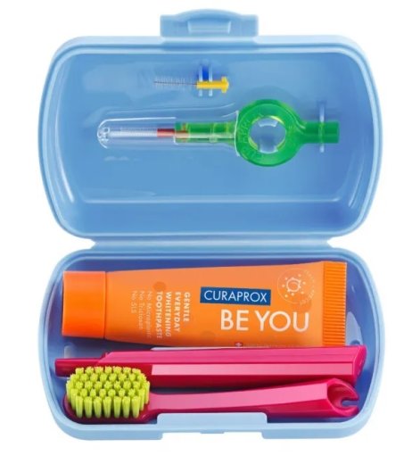CURAPROX TRAVEL SET BLUE