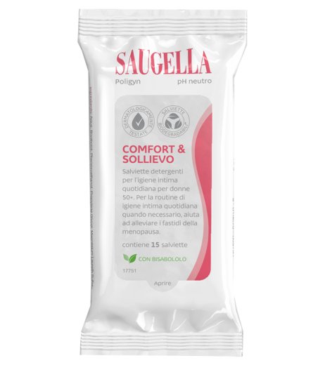 SAUGELLA POLIGYN SALVIETTINE 15P