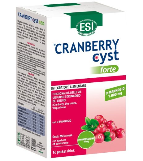 ESI CRANBERRY CYST FT 16POCKET