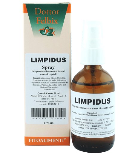 LIMPIDUS SPRAY 50ML LIMPIDUS SPRAY 50ML