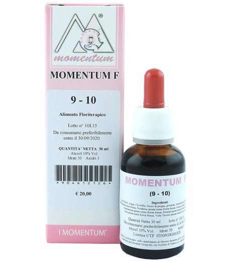 MOMENTUM F 9-10 GOCCE 30ML MOMENTUM F 9-10 GOCCE 30ML