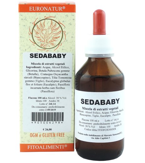 SEDABABY GTT 100ML "EURONATUR" SEDABABY GTT 100ML "EURONATUR"