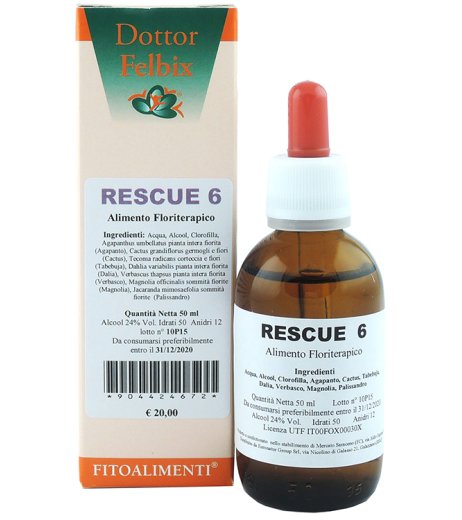 RESCUE 6 GOCCE 50ML