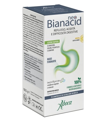 NEOBIANACID 70 Cpr*Limone