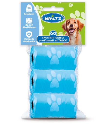SACCHETTI IGIENICI WIPETS 60PZ