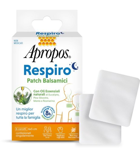 APROPOS Respiro Patch Bals.6pz