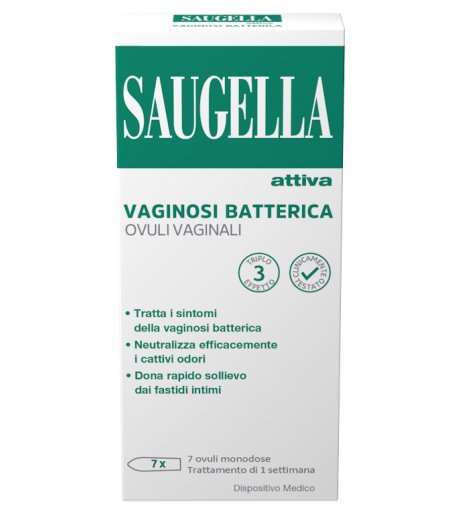 SAUGELLA ATTIVA VAGINOSI7OVULI SAUGELLA ATTIVA VAGINOSI7OVULI