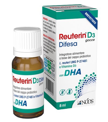 REUTERIN D3 Difesa DHA Gtt 8ml