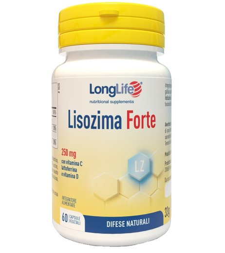 LONGLIFE LISOZIMA FORTE 60CPS LONGLIFE LISOZIMA FORTE 60CPS