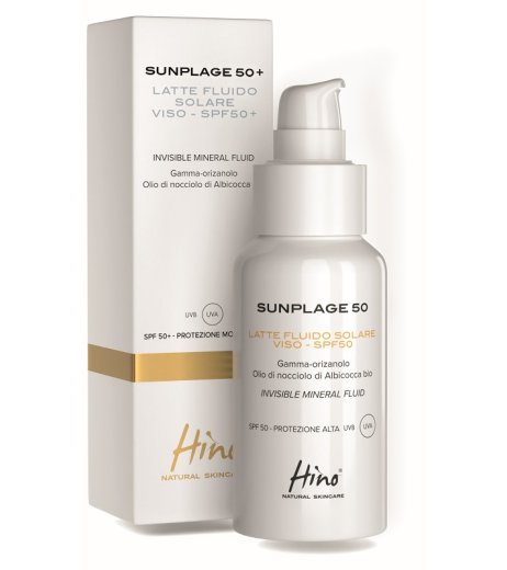 HINO SUNPLAGE SPF50+ LATTE SOLARE 