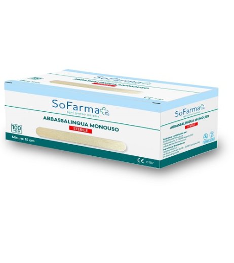 ABBASSALINGUA STERILE 100PZ SF+ ABBASSALINGUA STERILE 100PZ SF+