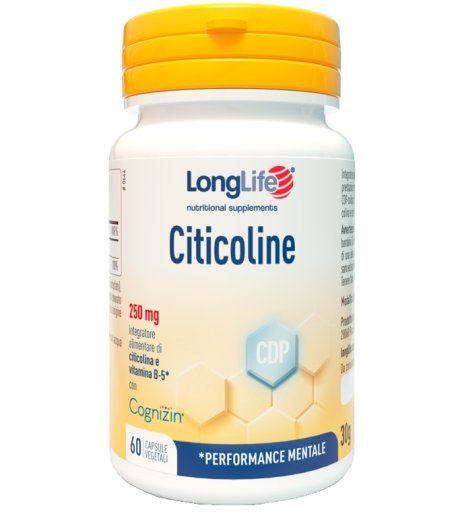 LONGLIFE CITICOLINE 60Cps