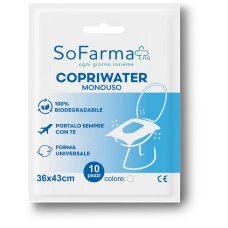 COPRIWATER MONOUSO 10PZ SF+