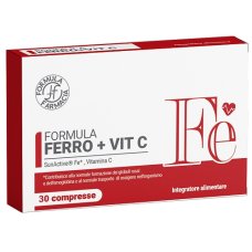 FORMULA FERRO + VIT C 30 CPR