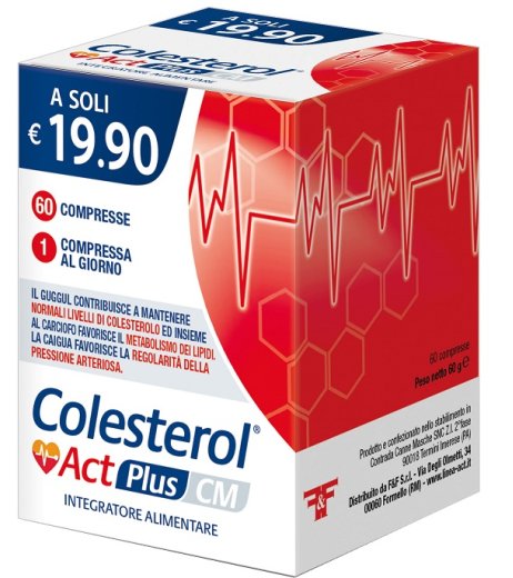 COLESTEROL ACT PLUS CM 60CPR