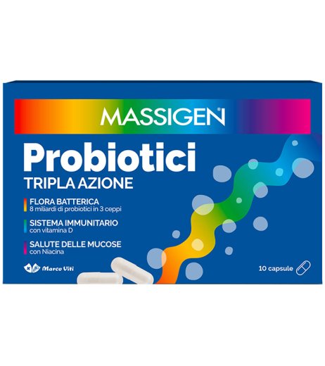 MASSIGEN Probiotici 10Cps