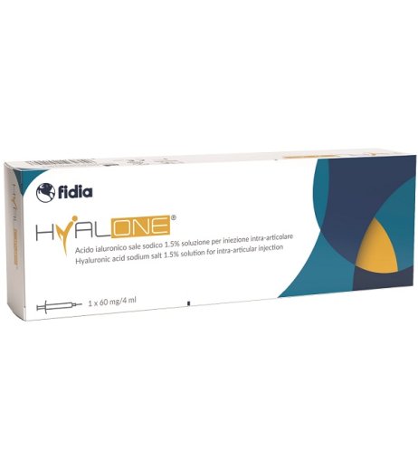 HYALONE INTRA-ART 60MG 4ML 1PZ HYALONE INTRA-ART 60MG 4ML 1PZ