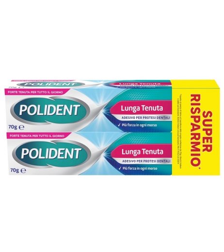POLIDENT LUNGA TENUTA 2X70G