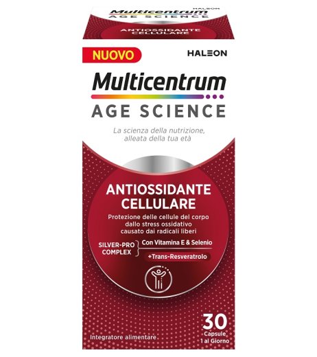 MULTICENTRUM AGE ANTIOX CELLULARE 30 CAPSULE