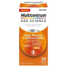 MULTICENTRUM AGE OSSA MUSCOLI ARTICOLAZIONI 30 COMPRESSE