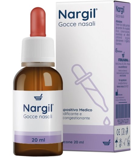 NARGIL Gocce Nasali 20ml NARGIL Gocce Nasali 20ml