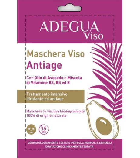 ADEGUA MASCHERA VISO ANTI AGE