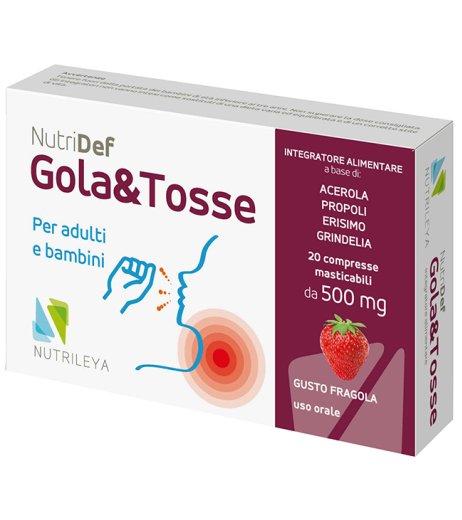 NUTRIDEF GOLA&TOSSE 20CPR