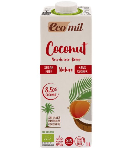 ECOMIL COCCO S/ZUCCHERO 1LT
