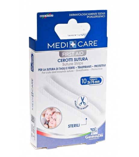 CEROTTI SUTURA STERILI 10PZ