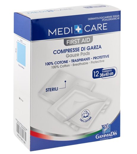 GARZA COTONE 36X40CM 12PZ