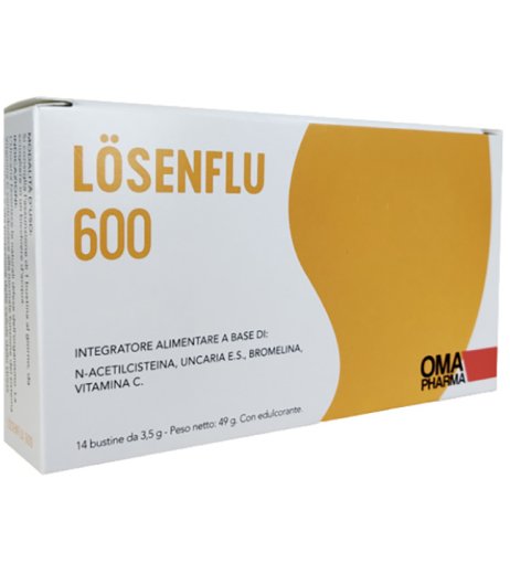 LOSENFLU 600MG 14BUST 3,5G