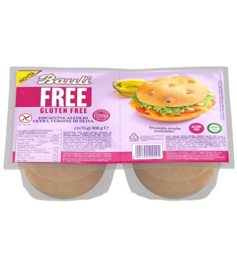 BAULI FREE Focaccine Olio Evo BAULI FREE Focaccine Olio Evo