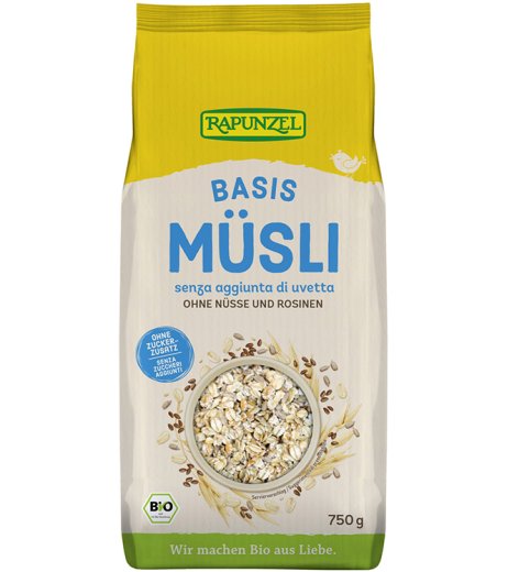 RAPUNZEL BASIS MUESLI 750G