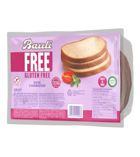 BAULI FREE Pane Casereccio220g BAULI FREE Pane Casereccio220g