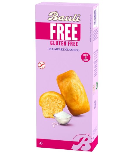 BAULI FREE Plumcake Class.6pz BAULI FREE Plumcake Class.6pz