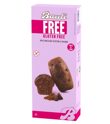 BAULI FREE Plumcake Dark 6x35g BAULI FREE Plumcake Dark 6x35g