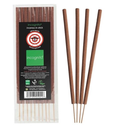 INCOGNITO INCENSO STICK 10BAST