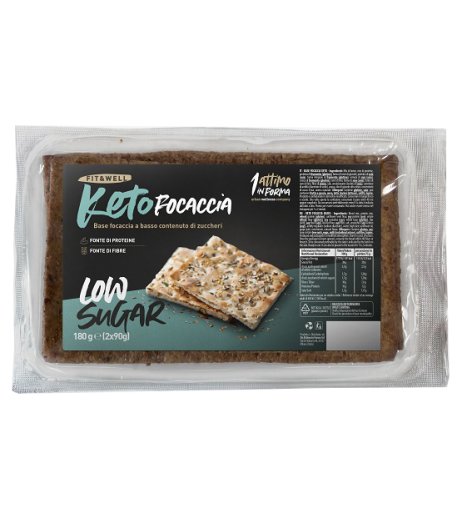 KETO Focaccia 2pz 90g KETO Focaccia 2pz 90g