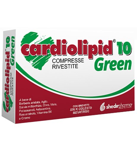 CARDIOLIPID 10 Green 30 Cpr CARDIOLIPID 10 Green 30 Cpr